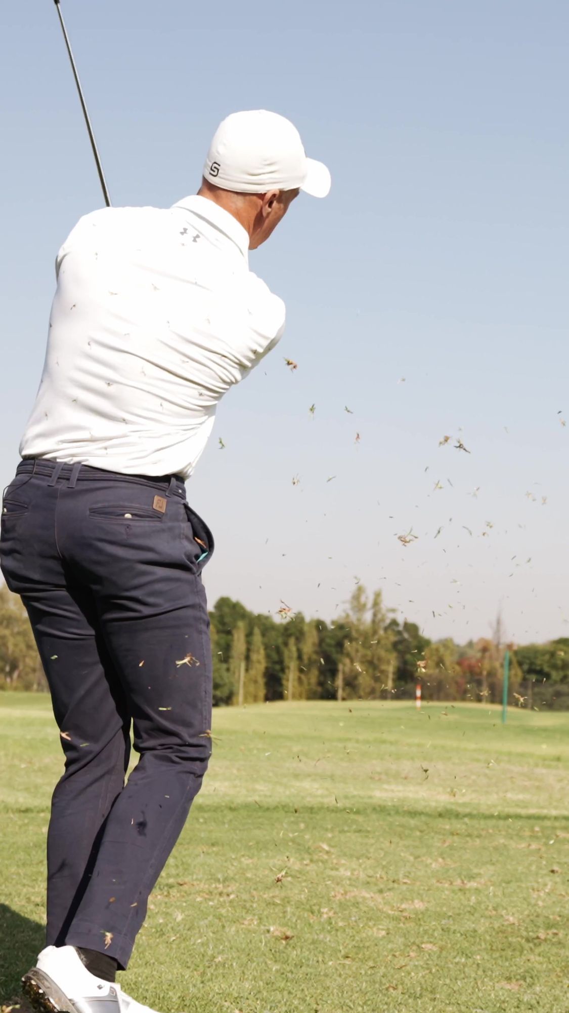 My Golf Pro: Golfer’s follow-through after a full swing